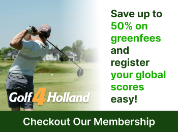 Golf4Holland Membership - Save up to 50% on greenfees and register your global scores easy!