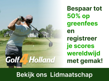 Golf4Holland Lidmaatschap - Bespaar tot 50% op greenfees en registreer je scores wereldwijd met gemak!